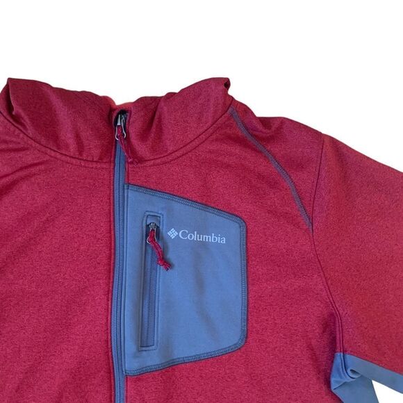 Red Columbia Jacket Size Medium - Picture 3 of 8
